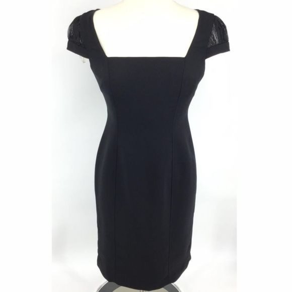 Jones New York Dresses & Skirts - Jones New York little black dress puff sleeve